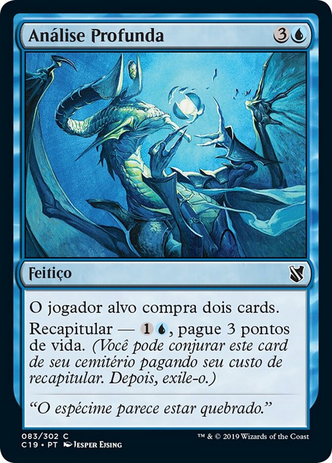 Análise Profunda - Commander 2019