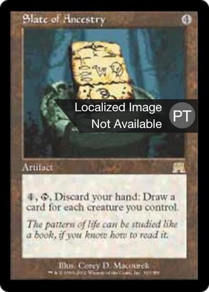 Registro de Genealogia - Onslaught