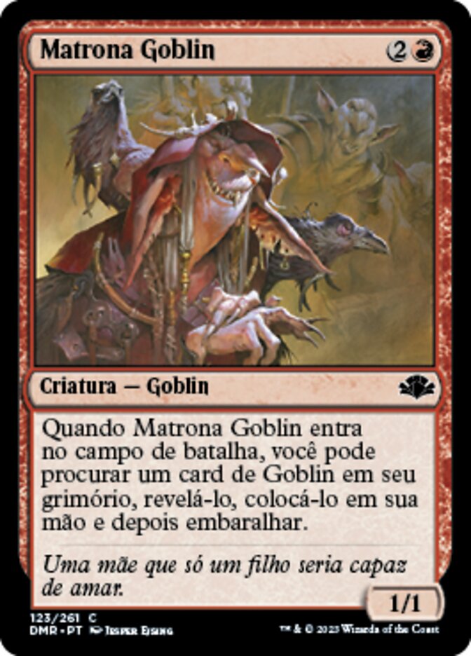 Matrona Goblin - Dominaria Remastered