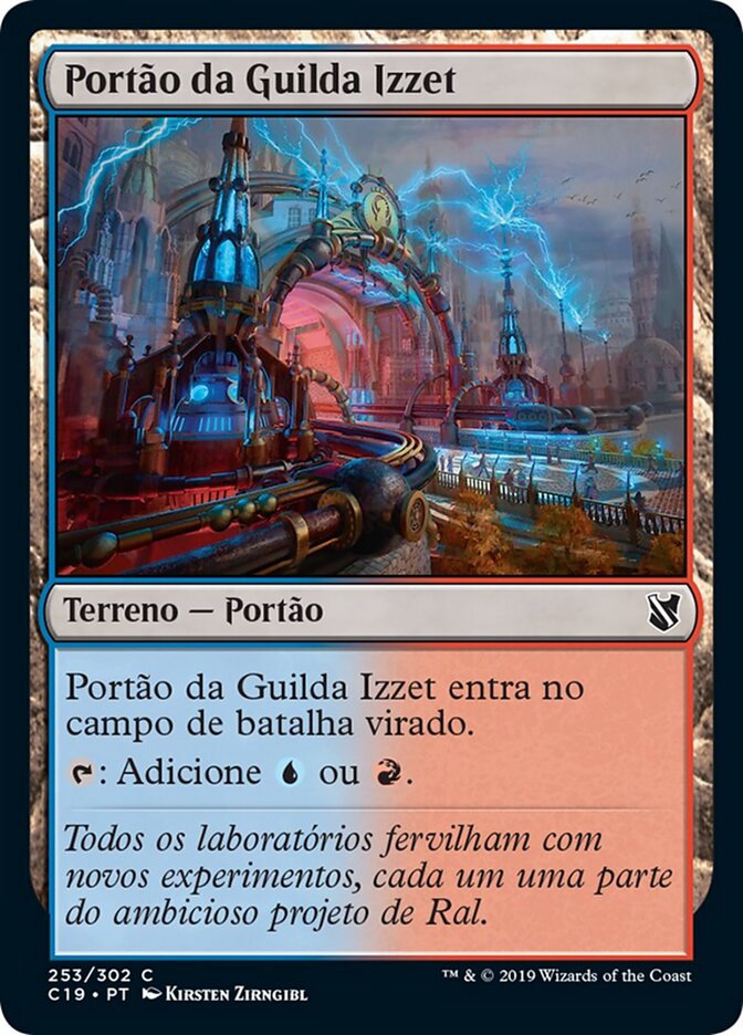 Portão da Guilda Izzet - Commander 2019