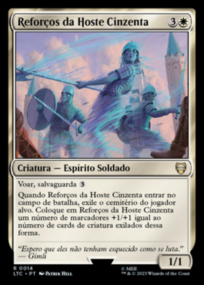 Reforços da Hoste Cinzenta - Tales of Middle-earth Commander
