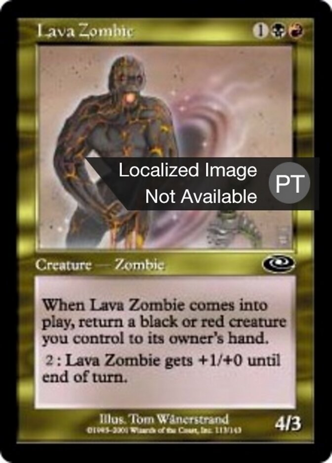 Zumbi de Lava - Planeshift