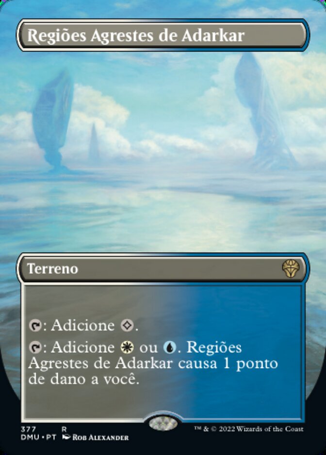 Regiões Agrestes de Adarkar - Dominaria United