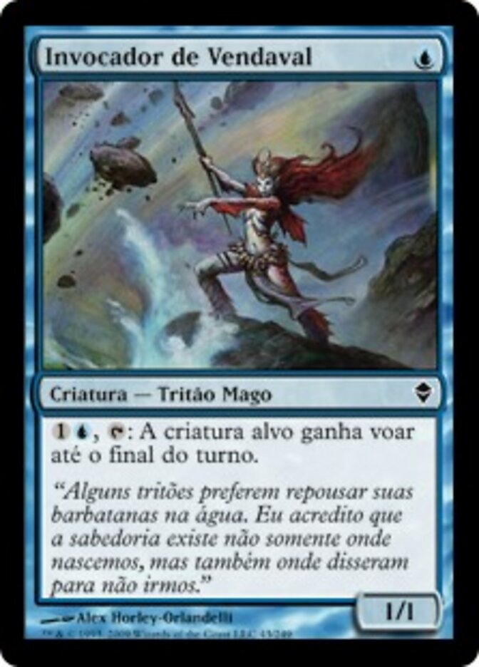 Invocador de Vendaval - Zendikar