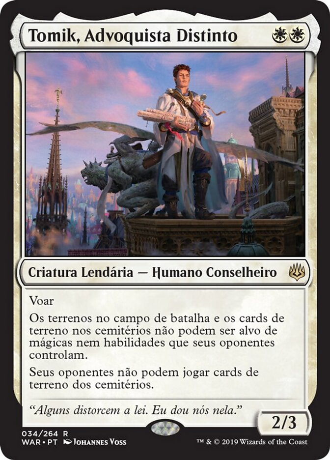 Tomik, Advoquista Distinto - War of the Spark
