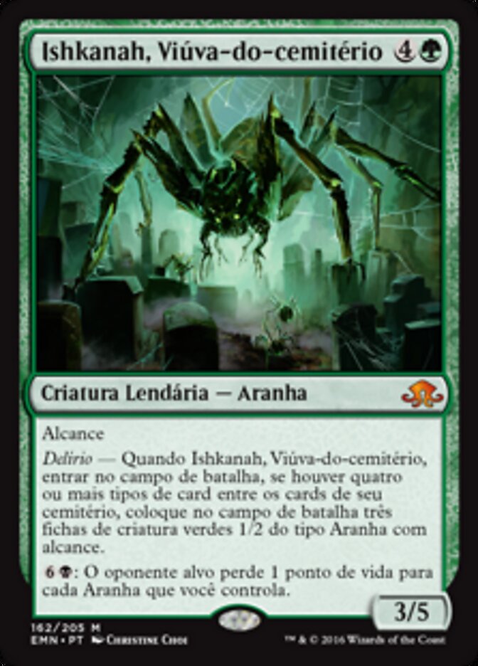 Ishkanah, Viúva-do-cemitério - Eldritch Moon