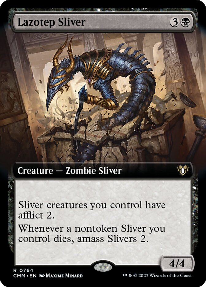 Lazotep Sliver - Commander Masters