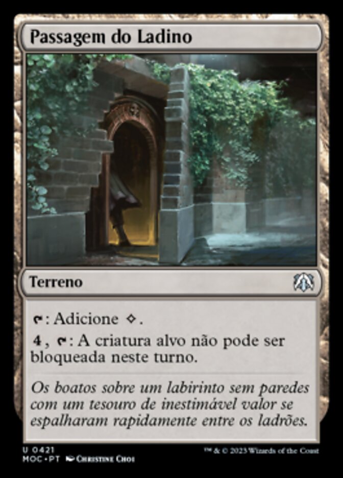 Passagem do Ladino - March of the Machine Commander