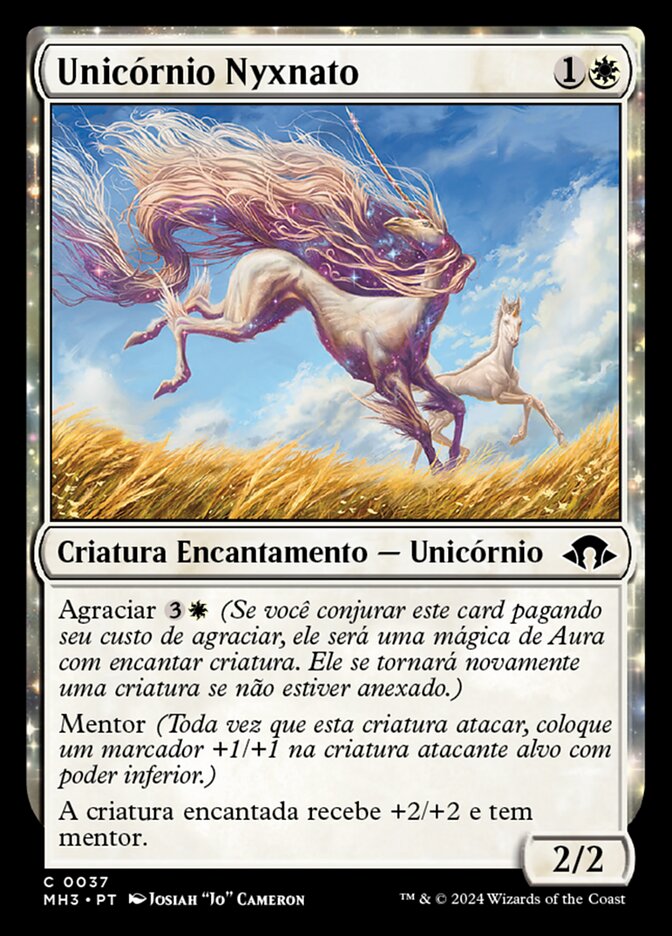 Unicórnio Nyxnato - Modern Horizons 3