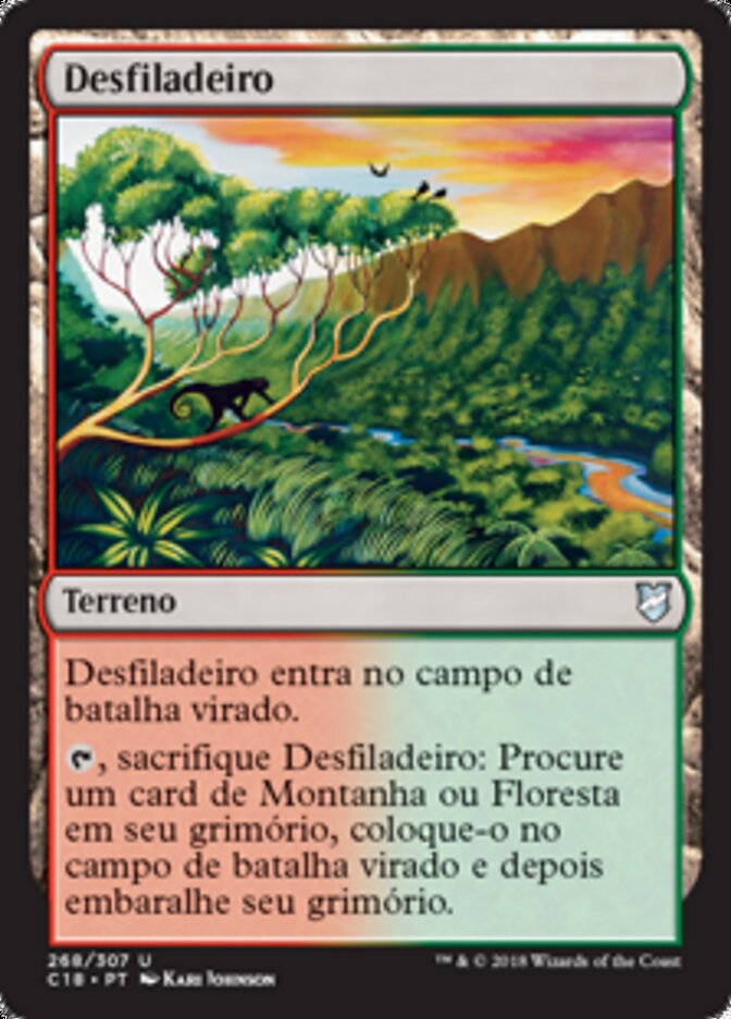 Desfiladeiro - Commander 2018