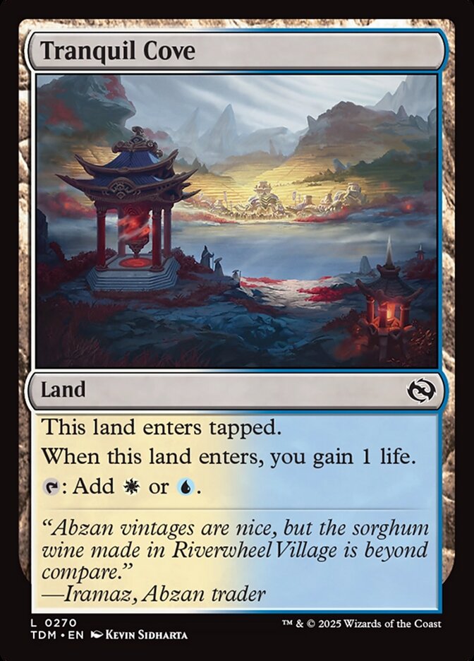 Tranquil Cove - Tarkir: Dragonstorm
