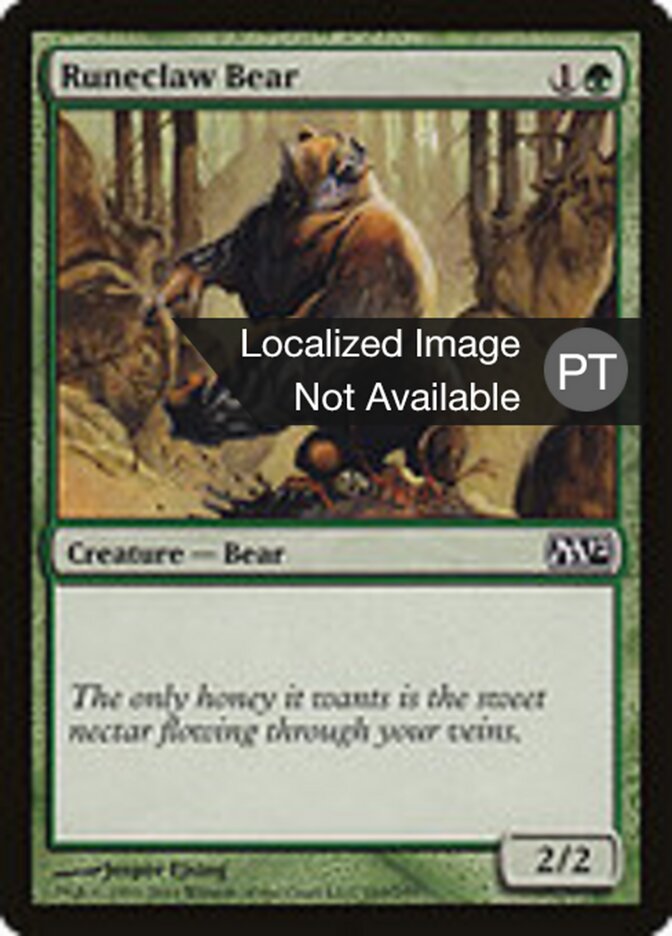 Urso Garra de Runa - Magic 2012