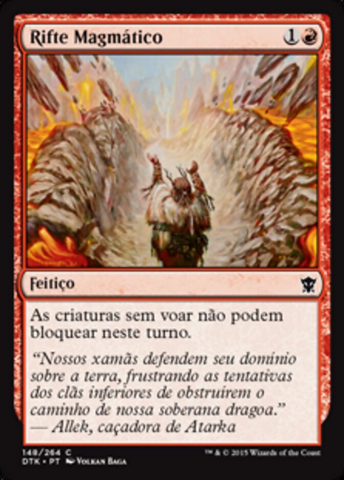 Rifte Magmático - Dragons of Tarkir