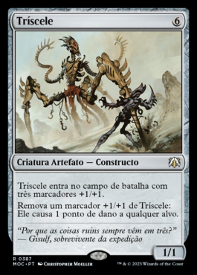 Tríscele - March of the Machine Commander