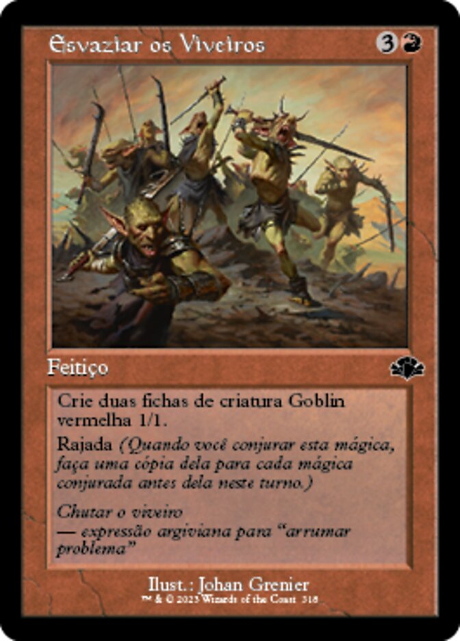 Esvaziar os Viveiros - Dominaria Remastered