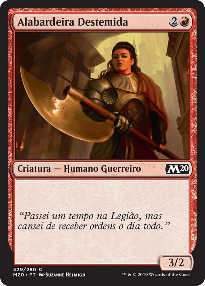 Alabardeira Destemida - Core Set 2020
