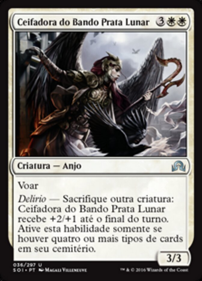 Ceifadora do Bando Prata Lunar - Shadows over Innistrad