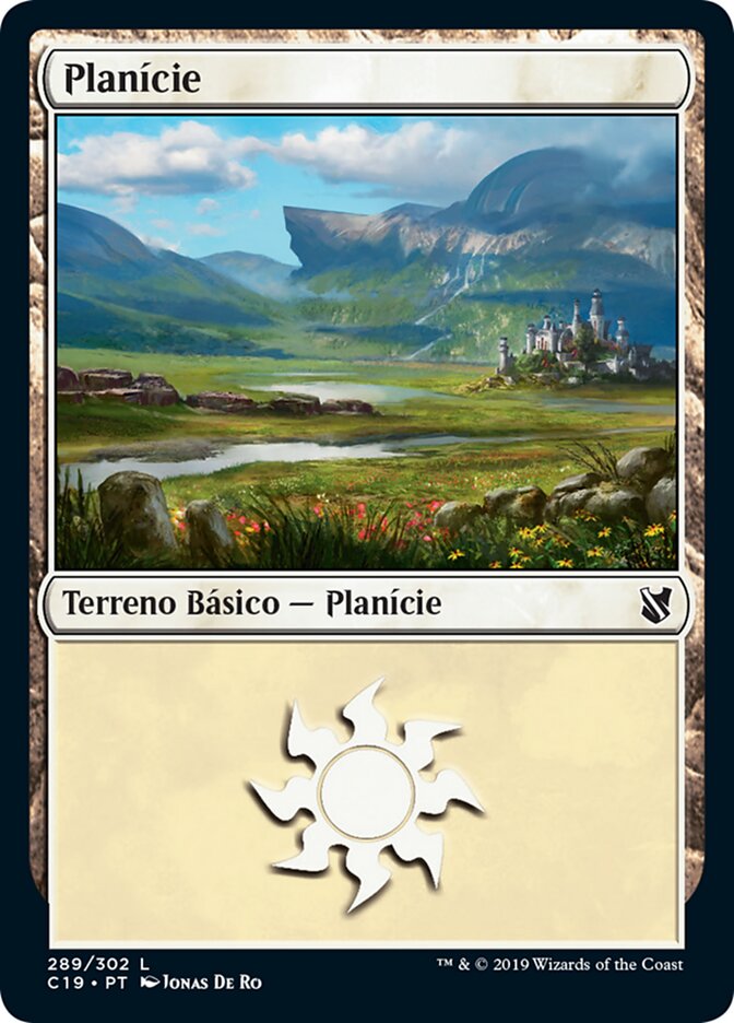 Planície - Commander 2019