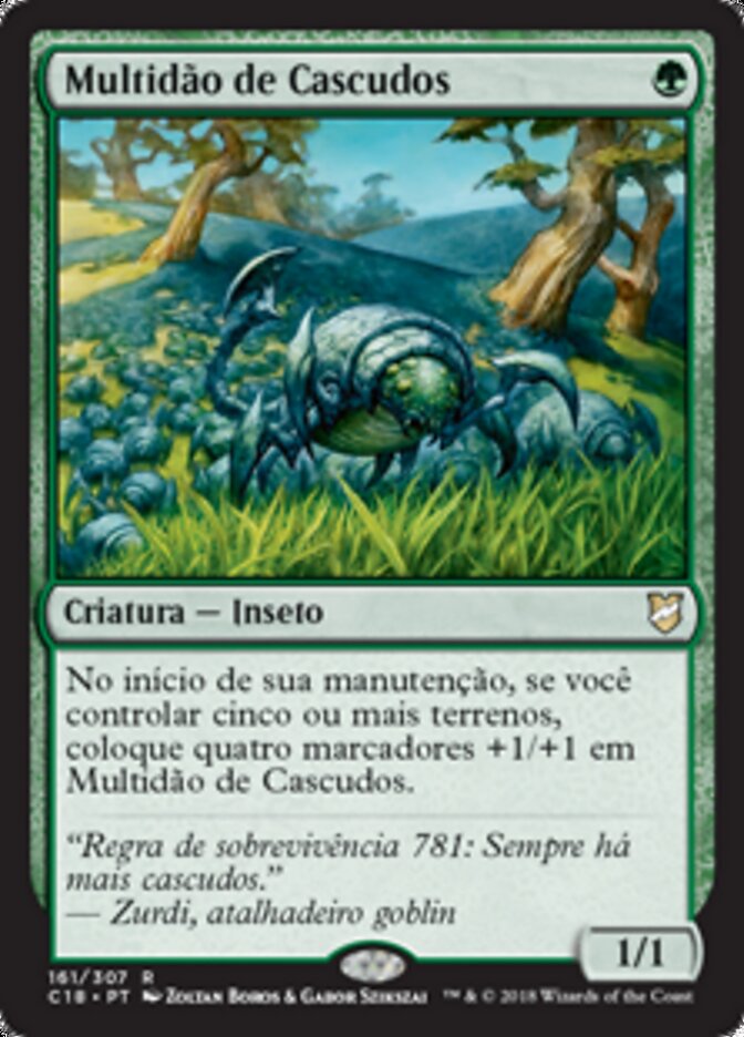 Multidão de Cascudos - Commander 2018