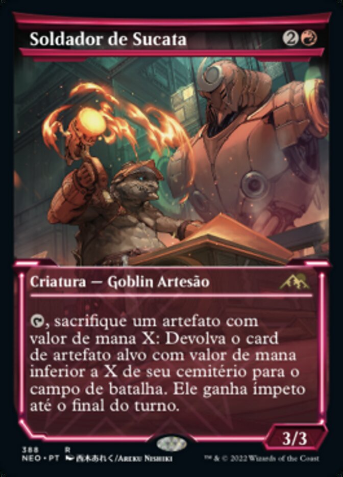Soldador de Sucata - Kamigawa: Neon Dynasty