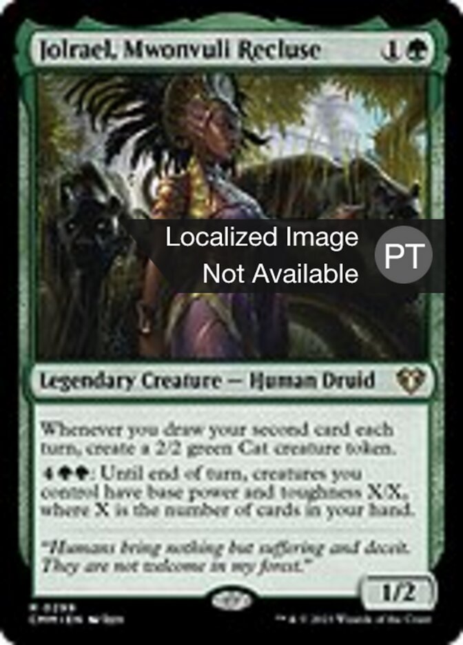 Jolrael, Reclusa Mwonvuli - Commander Masters