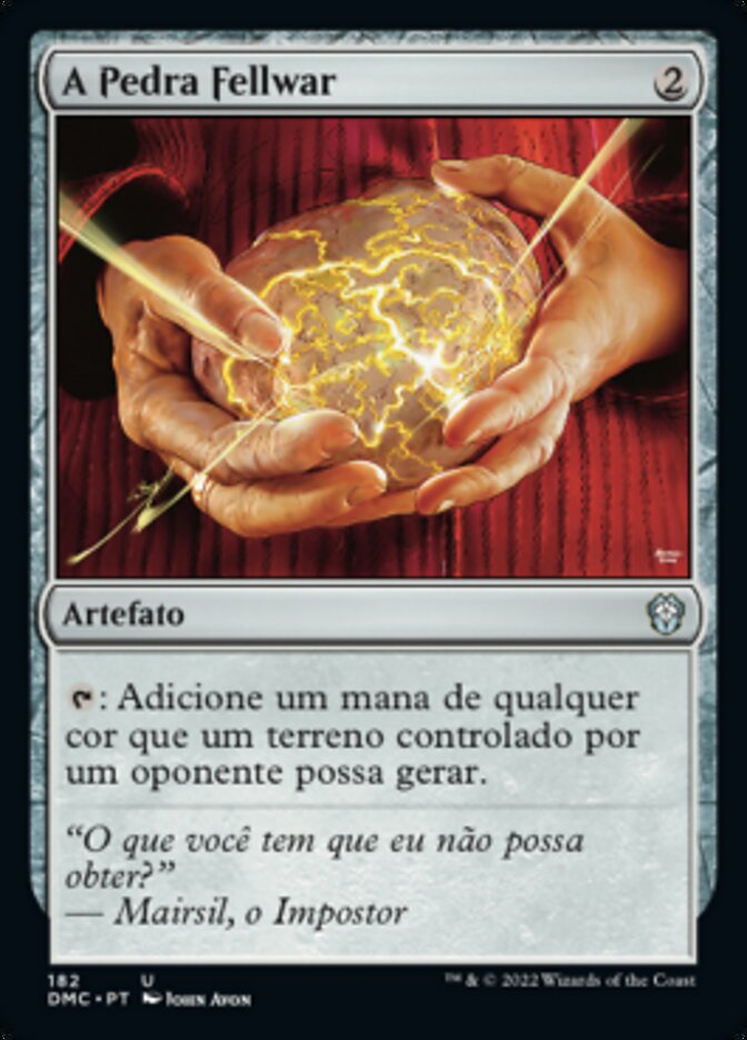 A Pedra Fellwar - Dominaria United Commander