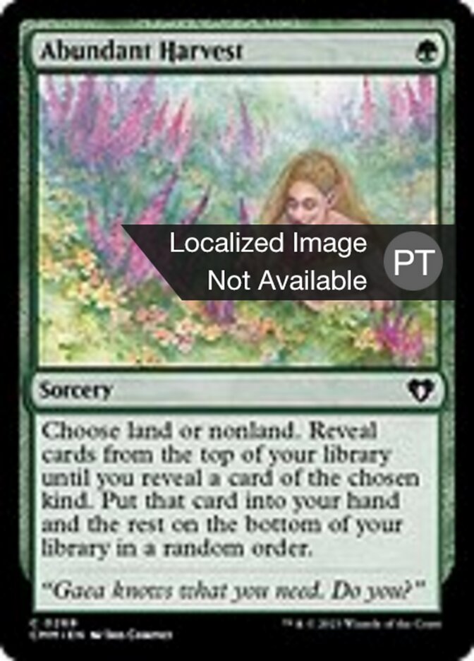 Safra Abundante - Commander Masters