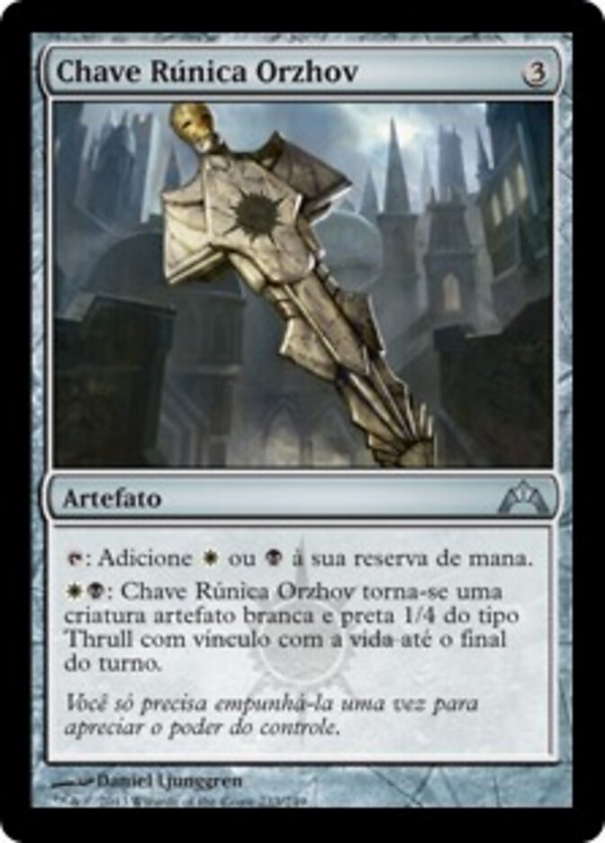 Chave Rúnica Orzhov - Gatecrash