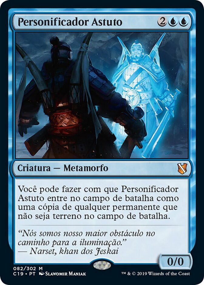 Personificador Astuto - Commander 2019