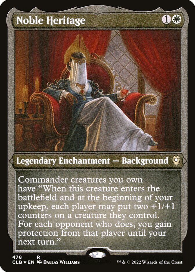 Noble Heritage - Commander Legends: Battle for Baldur's Gate