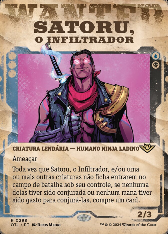 Satoru, o Infiltrador - Outlaws of Thunder Junction