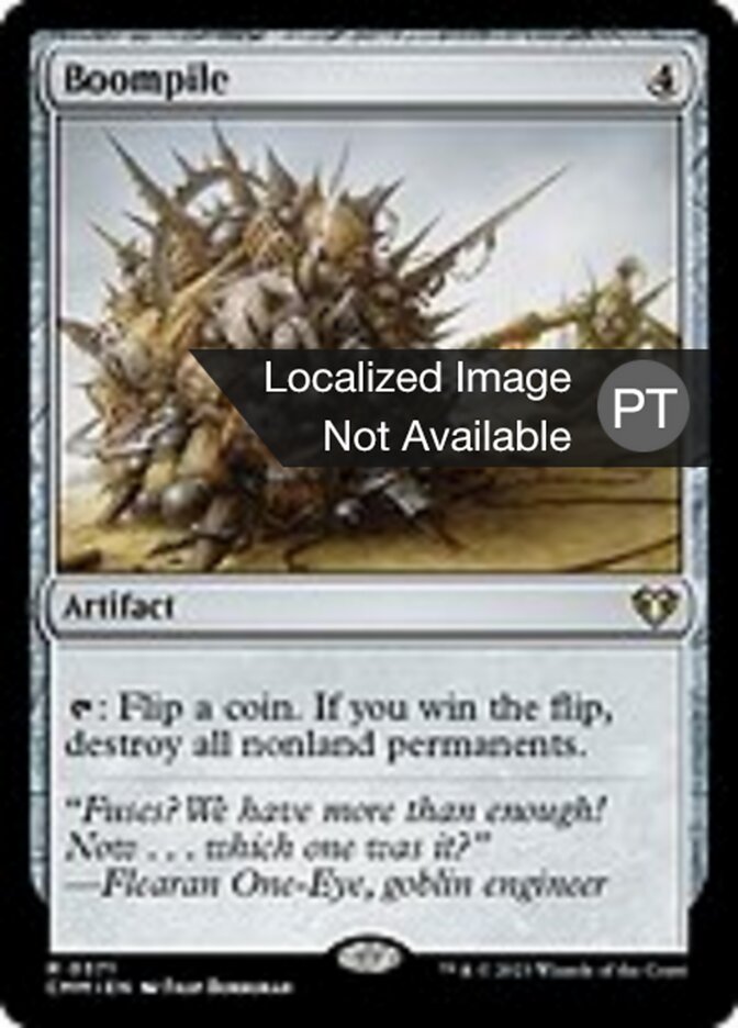 Monte de Bum - Commander Masters