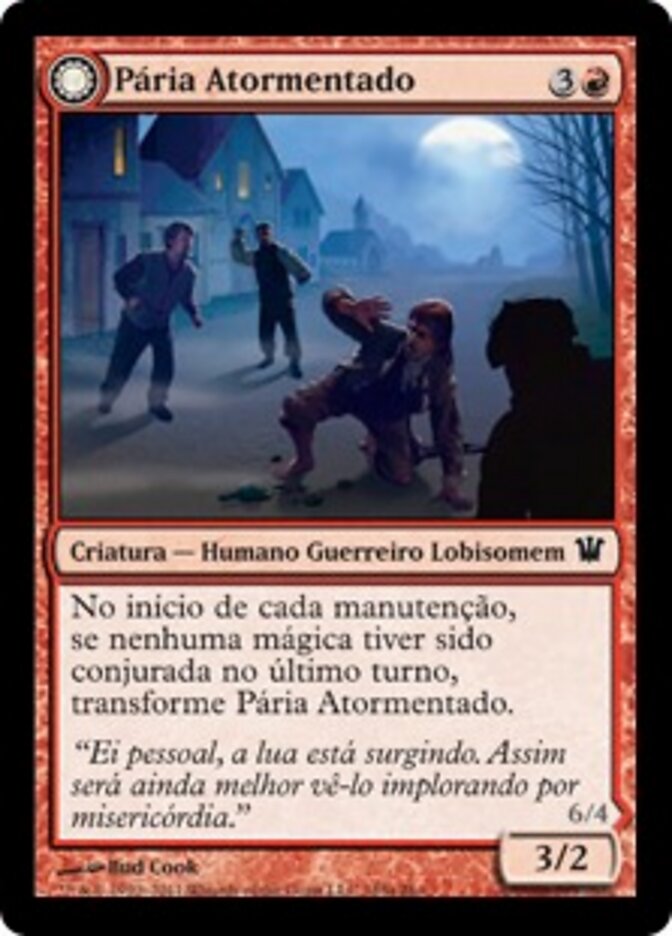 Tormented Pariah // Rampaging Werewolf - Innistrad