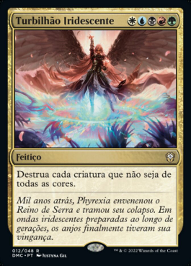 Turbilhão Iridescente - Dominaria United Commander