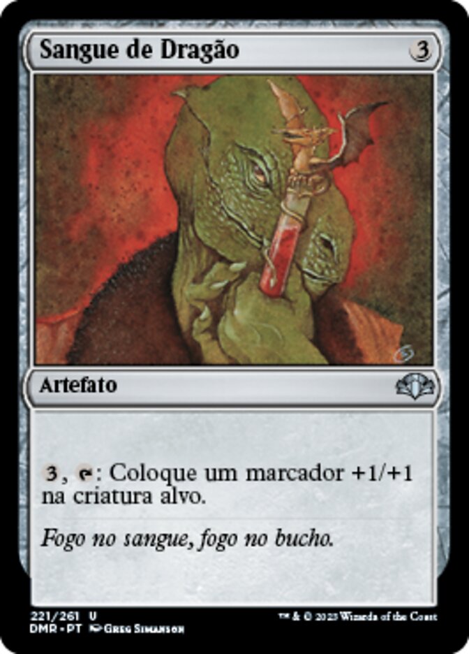 Sangue de Dragão - Dominaria Remastered