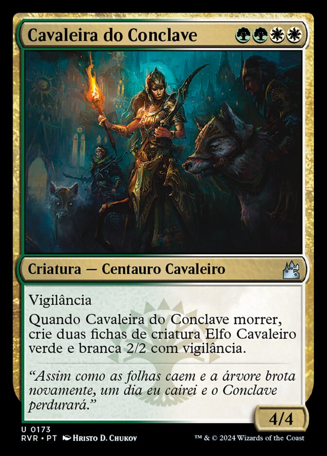 Cavaleira do Conclave - Ravnica Remastered