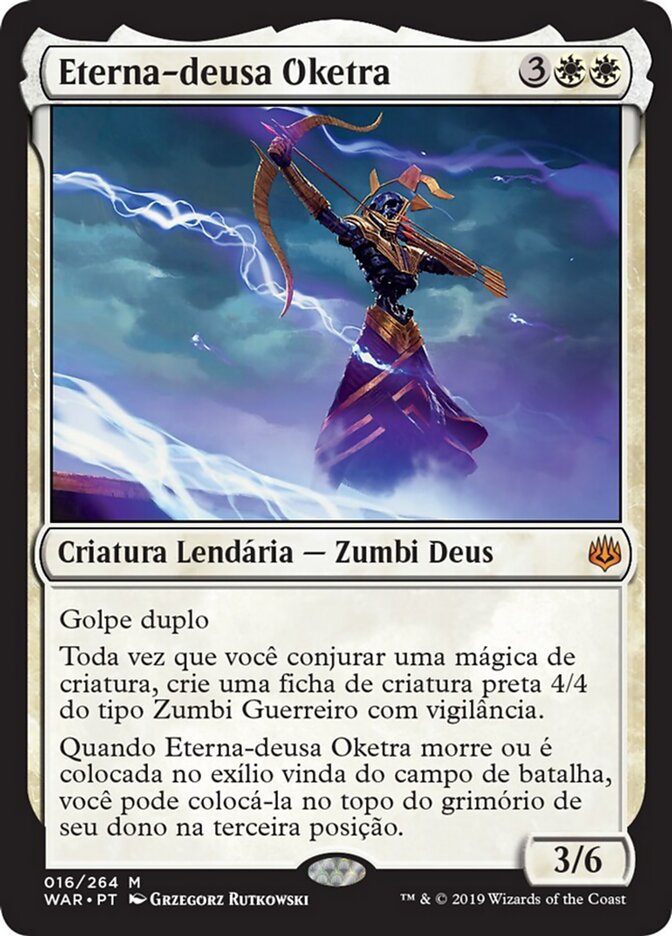 Eterna-deusa Oketra - War of the Spark