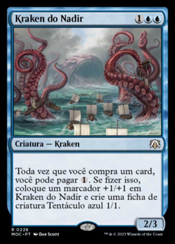 Kraken do Nadir - March of the Machine Commander