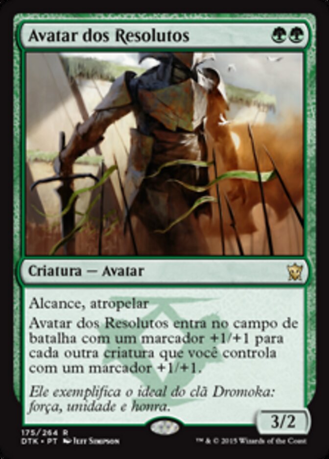 Avatar dos Resolutos - Dragons of Tarkir