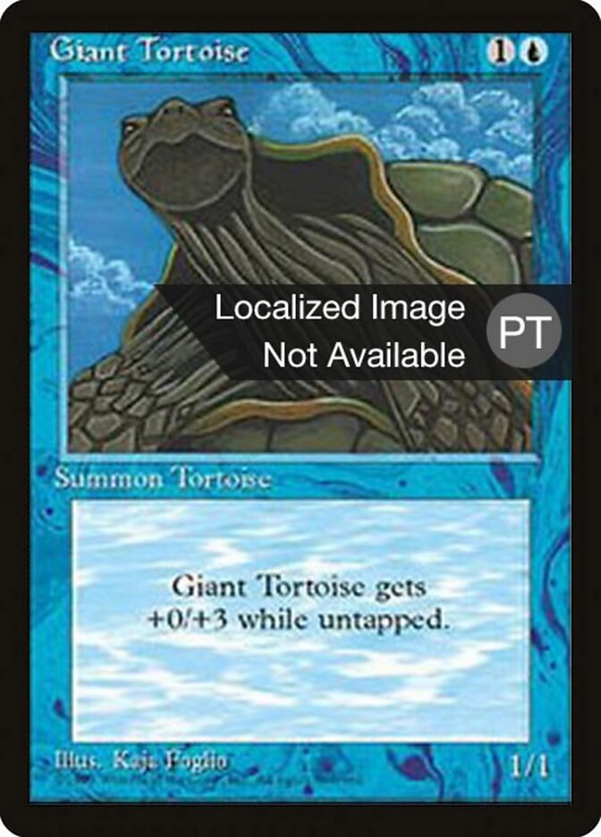 Tartaruga Gigante - Fourth Edition Foreign Black Border