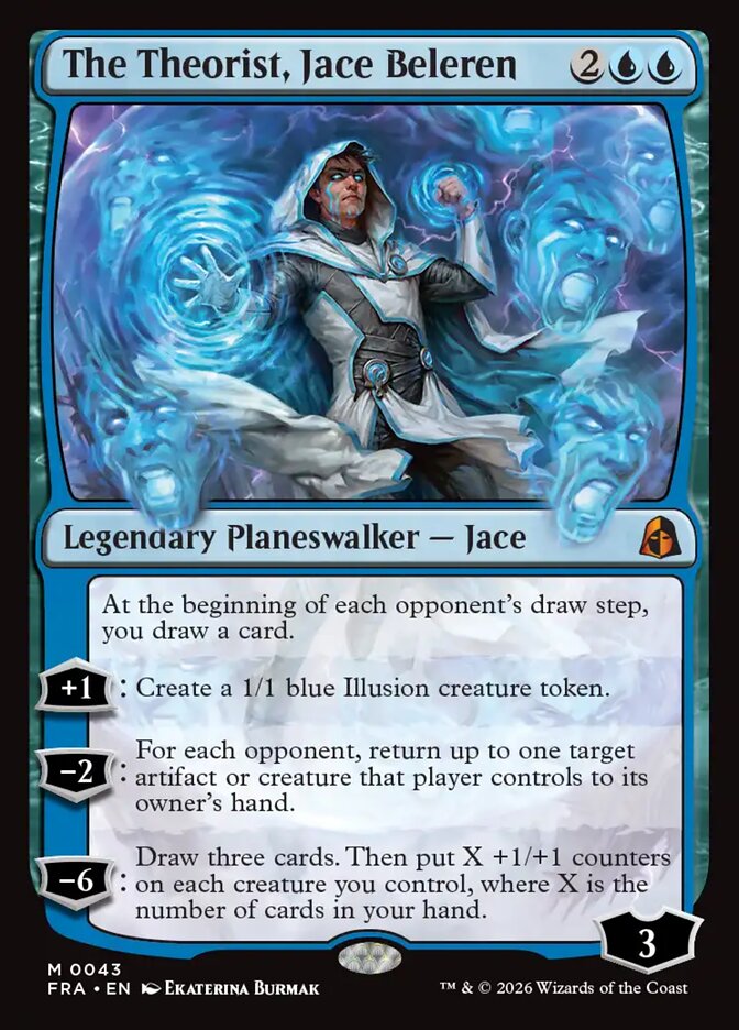 The Theorist, Jace Beleren, Reality Fracture (Divulgação/Wizards of the Coast)