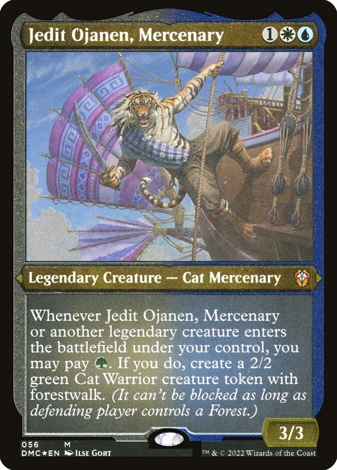 Jedit Ojanen, Mercenary - Dominaria United Commander