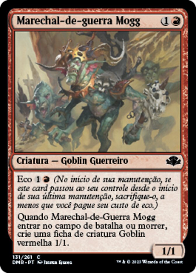Marechal-de-guerra Mogg - Dominaria Remastered