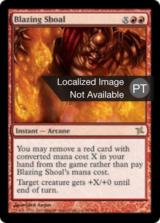 Cardume Flamejante - Betrayers of Kamigawa