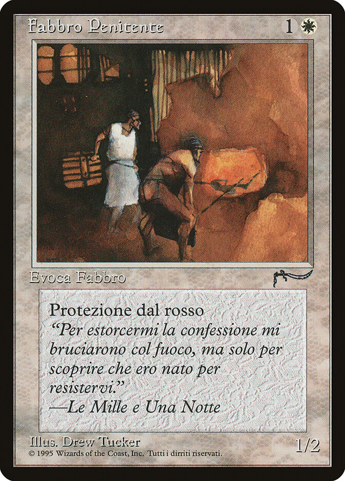 Fabbro Penitente - Rinascimento