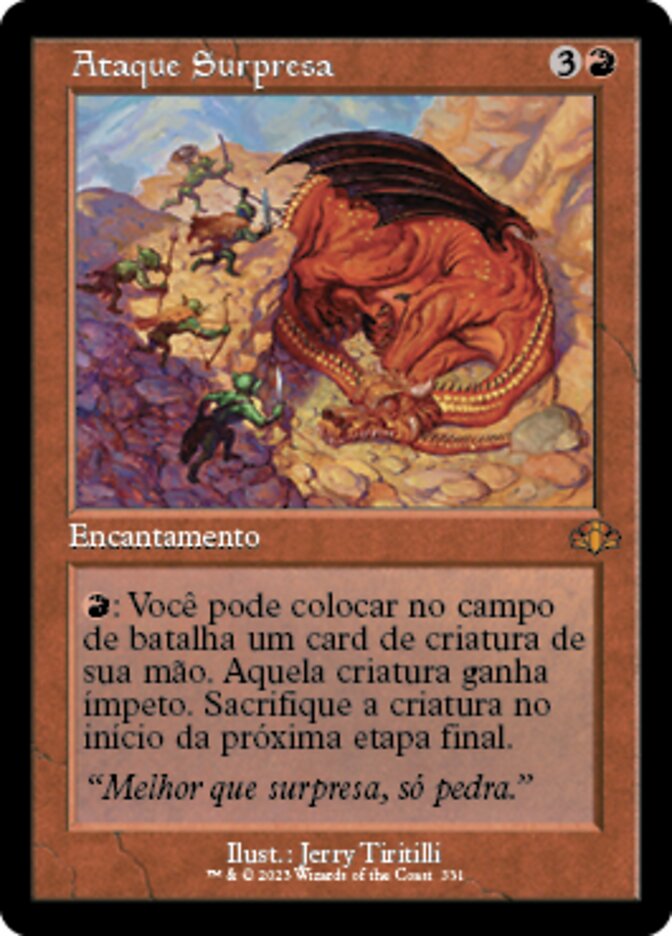 Ataque Surpresa - Dominaria Remastered
