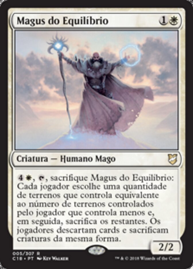 Magus do Equilíbrio - Commander 2018