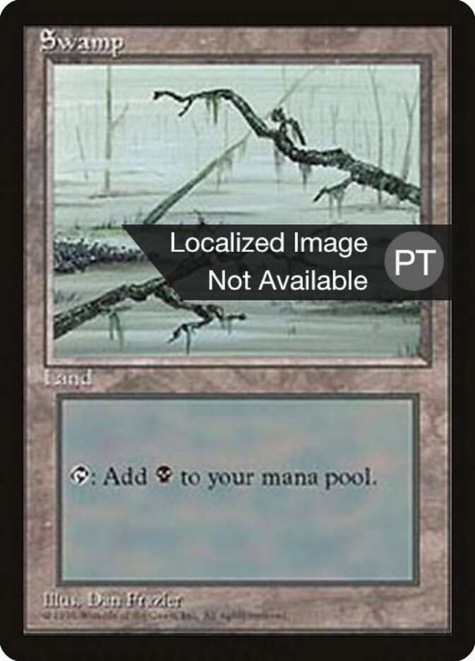 Pântano - Fourth Edition Foreign Black Border