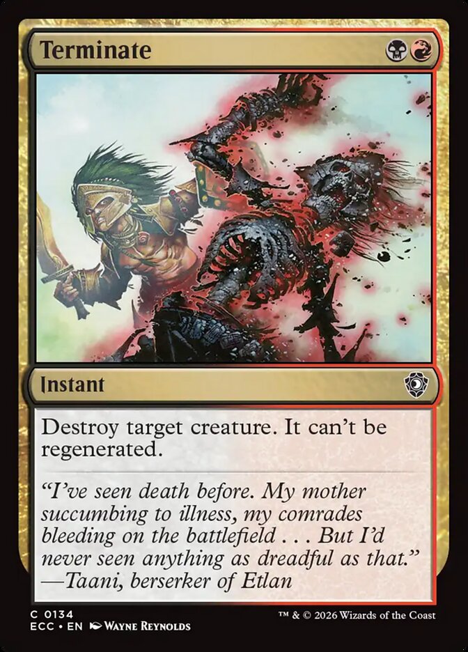 Terminate - Lorwyn Eclipsed Commander