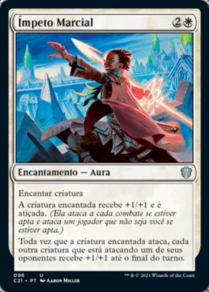 Ímpeto Marcial - Commander 2021